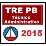 TRE PB - Tribunal Regional Eleitoral da Paraíba Técnico Administrativo